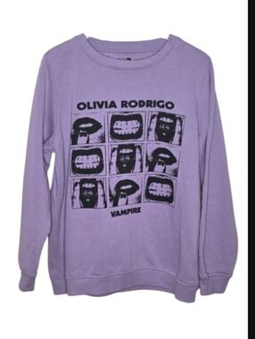 Olivia Rodrigo Vampire Pullover Sweatshirt